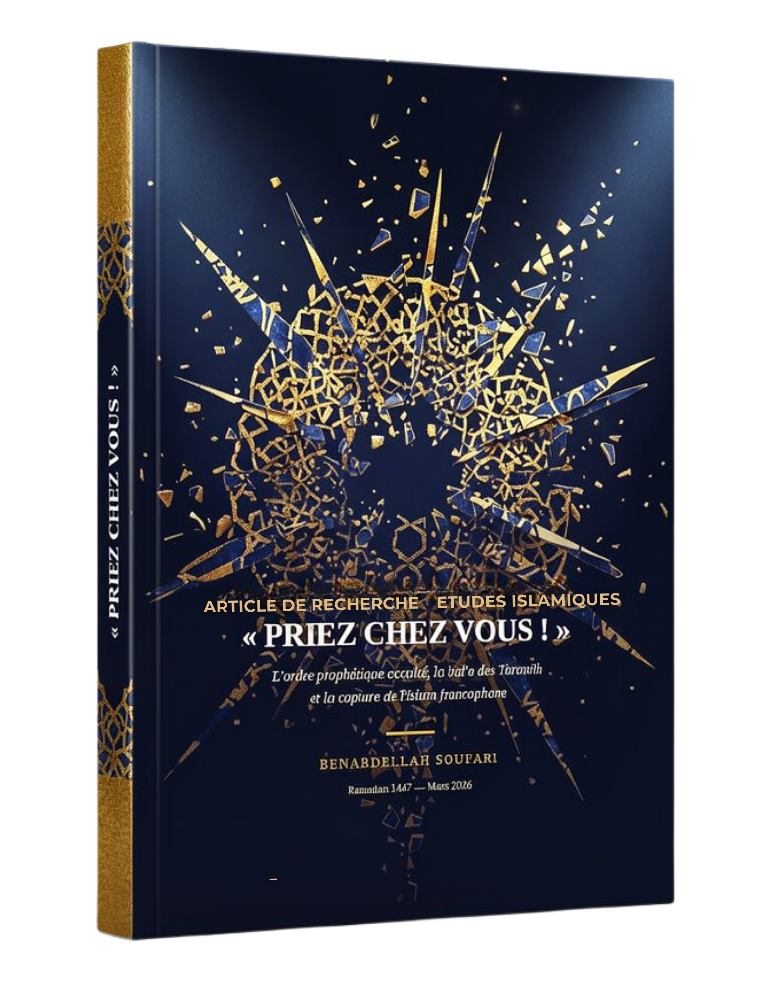 Couverture du livre « Priez chez vous ! » — Le Dossier Tarawih
