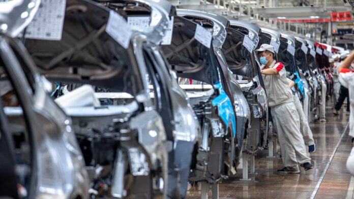 Usine automobile Chine pour l'exportation vers l'Algérie